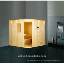 K-716 Large size sauna / sauna stein, chinesische lieferant massivholz dampfbad, sauna zimmer preis malaysia